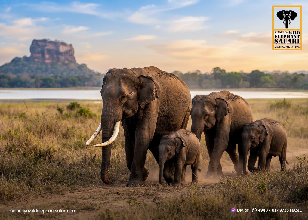 Minneriya, Kaudulla, Eco Park & Sigiriya safari